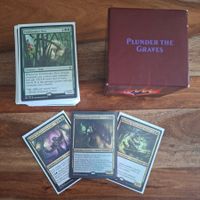 Commander anthology I : "Plunder the Grave" 🇬🇧