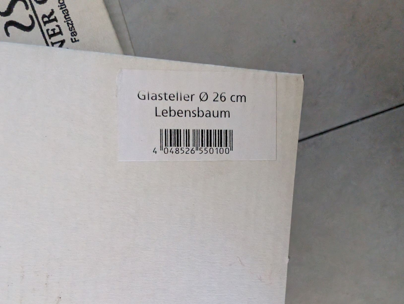 Assiettes: Glasteller Lebensbaum – Neuf avec emballage d'origine à Bern par berneroberlaenderin 1