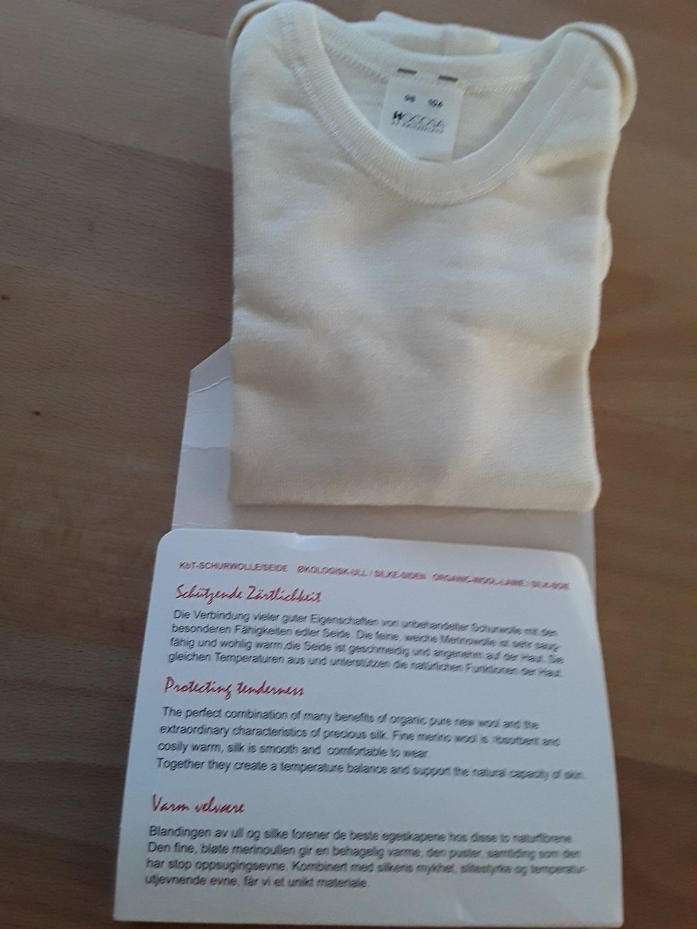 Unterwäsche: Kurzarm Body 98/104   Hocosa CH – Neu und originalverpackt aus Wil ZH von RiccardaWegmann 4
