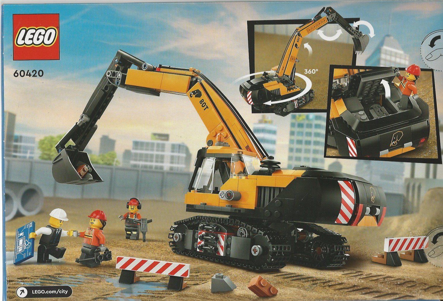 Lego Baukästen: LEGO CITY 60420 CONSTRUCTION EXCAVATOR   new – Neu und originalverpackt aus Vezia von Aquarius_Age 1