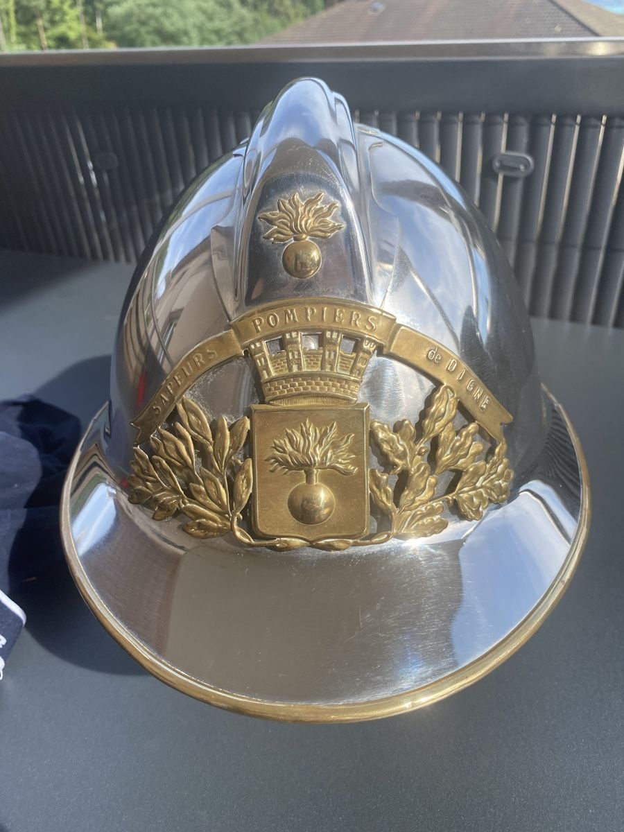 Pompieri: Casque pompiers modèle  1933  – Usato da bôle venduto da Pilou83