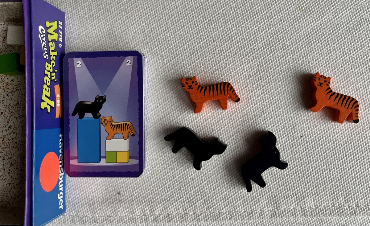 Ravensburger Spiele: Ravensburger Make 'n' Break Circus - Denkspiel mit Tieren – Neu (gemäss Beschreibung) aus St. Gallen von reg_f8h8 1
