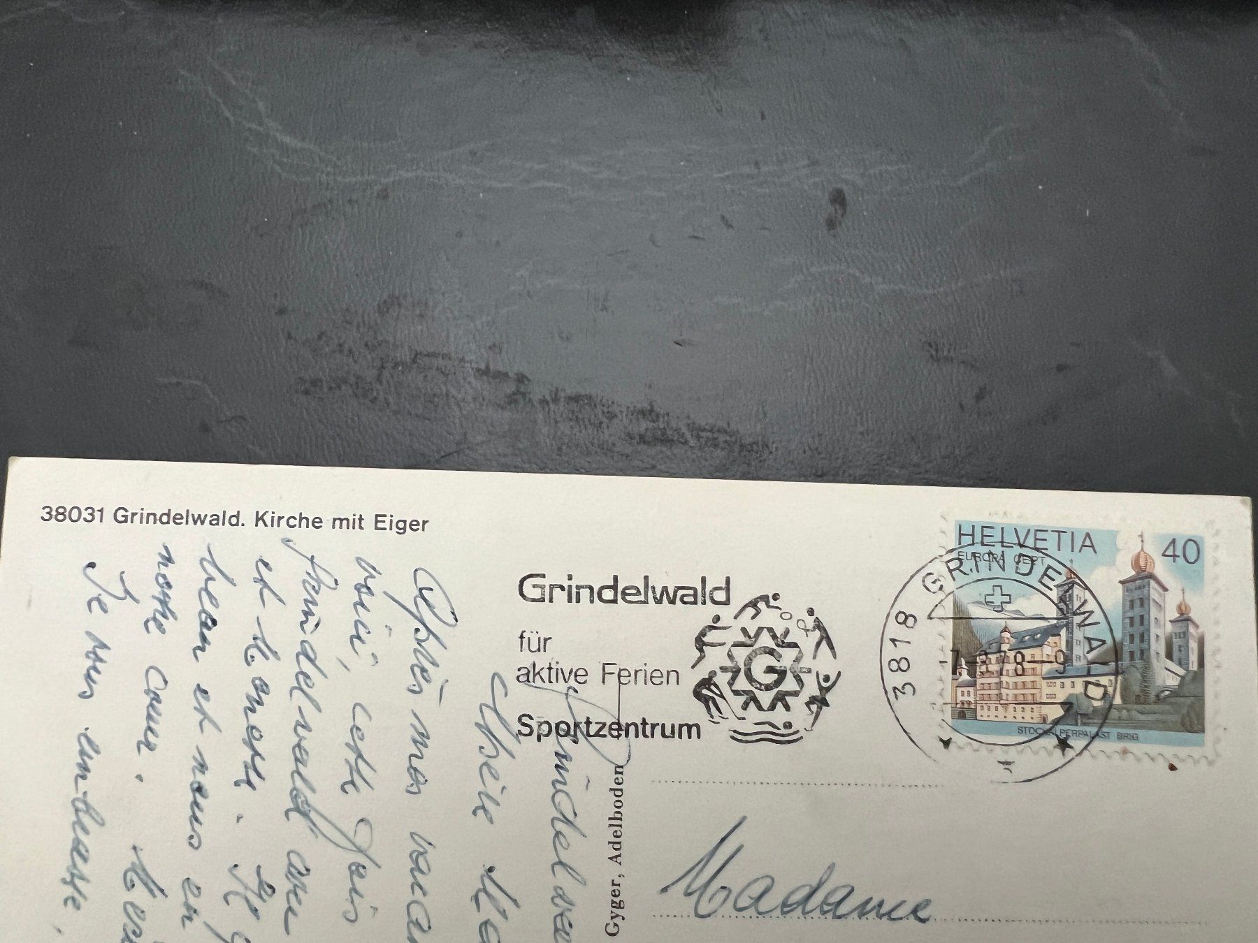 Ansichtskarten: AK  1978 Grindelwald  (G3554) – Gebraucht aus Hinwil von Sidi4 1
