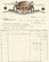 Netstal Glarus ,Rechnung Hösli & Co,1937