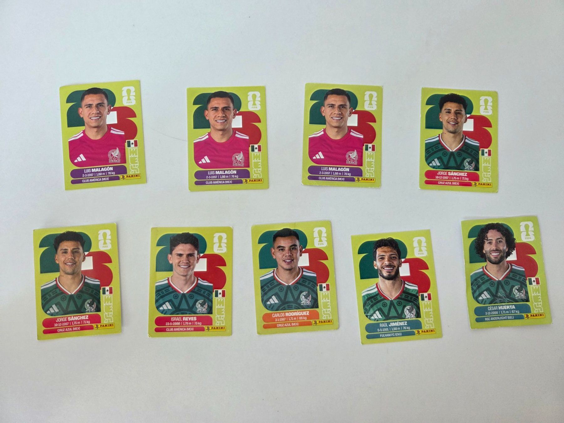 Panini Carte collezionabili: Sticker Panini WM 2026 Mexiko 9 Stk – Nuovo (secondo la descrizione) da Baar venduto da Honzik02