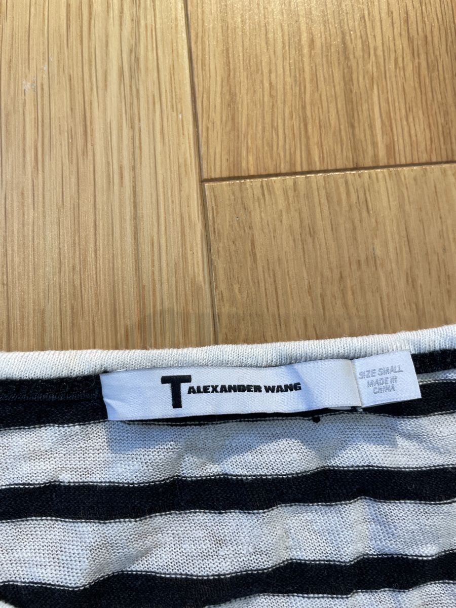 Alexander Wang Camicette: Alexander Wang Striped Long Sleeve Top - Size Small – Usato da Clarens venduto da Ian_calvin 1