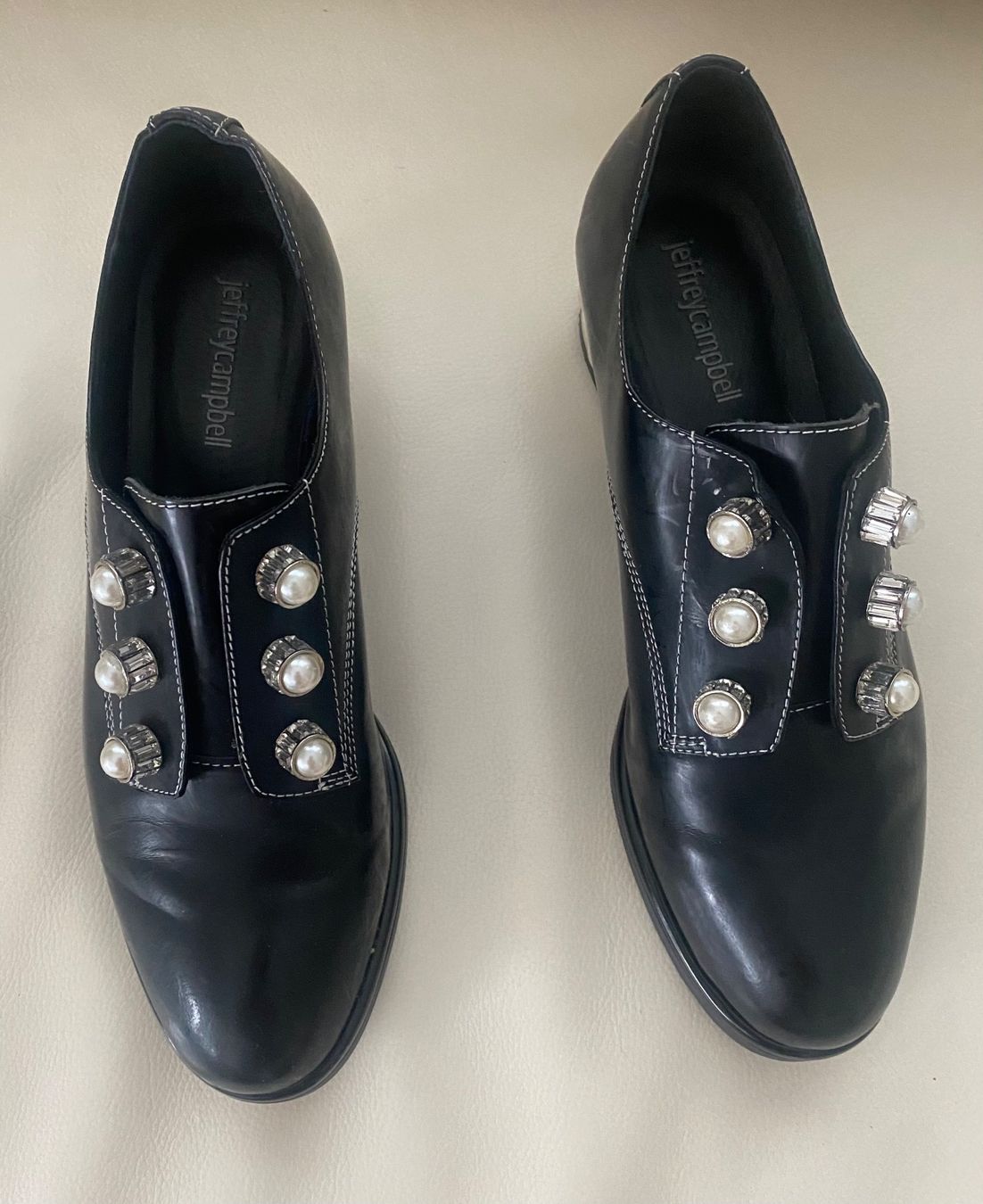 Scarpe da donna: Eyecatcher - JEFFREY CAMPBELL Damenschuhe mit Perlen, 38 – Nuovo (secondo la descrizione) da Winkel venduto da ferrari2022 6