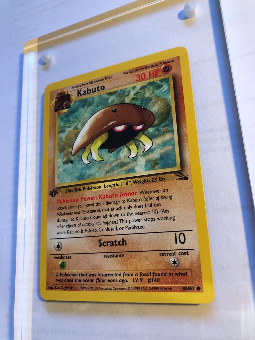 Cartes à collectionner: Kabuto 1st Fossil - MINT - ab 1.- – D'occasion à Giubiasco par dan_pr8b 2
