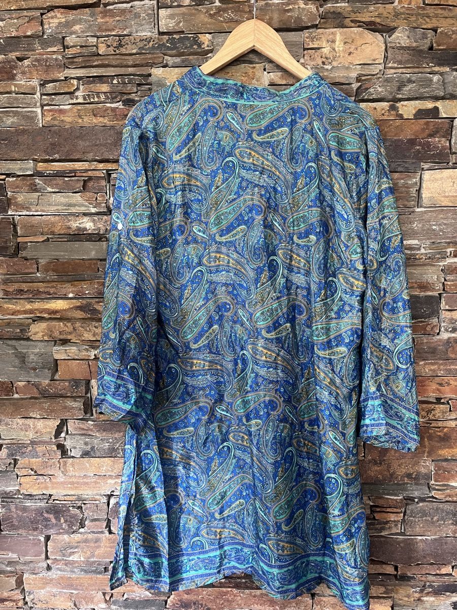Camicette: Tunika/Bluse blau mir Muster – Usato da Winkel venduto da Mandarinchen9 2