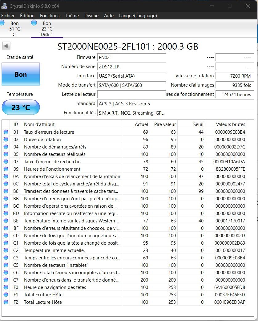 Synology Server: NAS Synology DS218 + 2x Disque dur Seagate IronWolf PRO 2To – Usato da St-Imier venduto da Dezeque 6