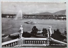 Genève - La Rade et le Mont-Blanc