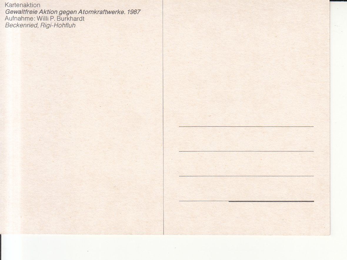 Cartoline postali: Rigi Hohfluh 1987 – Usato da Bürglen TG venduto da StampGraf 1