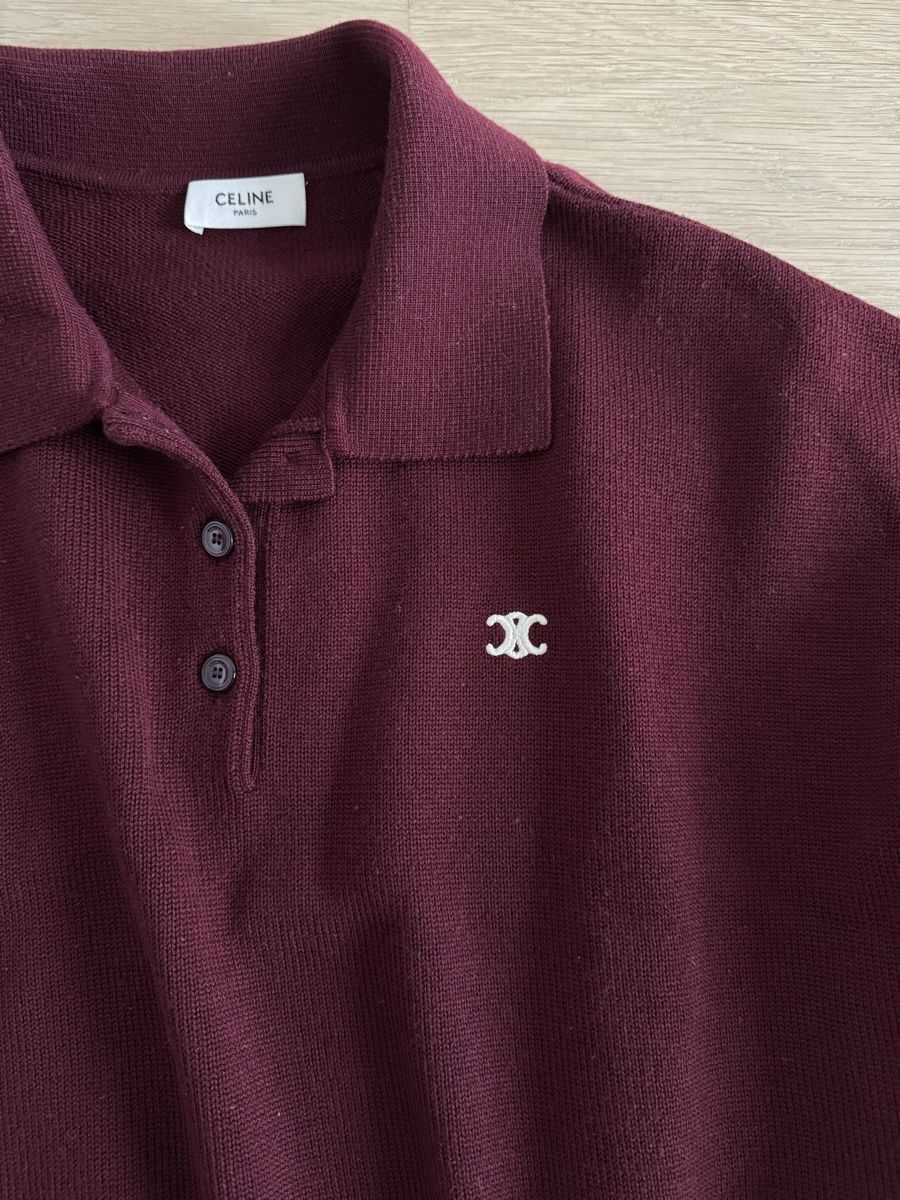 Celine Magliette Polo: Celine cropped knit polo  – Usato da Vésenaz venduto da ann_7knk 3