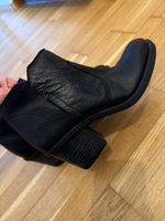 Stiefeletten Bata schwarz Leder Grösse 37 gebraucht