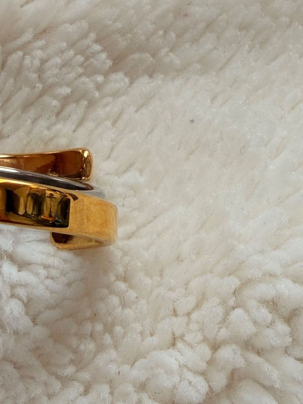 Bagues: Ring aus Edelstahl, zweifarbig - Grösse: 7 – Neuf avec emballage d'origine à Würenlos par JRP_71 2