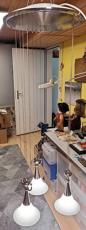 Lampadari & plafoniere: Pendelleuchte mit 3 Schirmen – Usato da Steinach venduto da Tsgweh