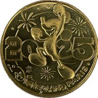 Médaille Souvenir Disneyland Paris - Mickey 2025
