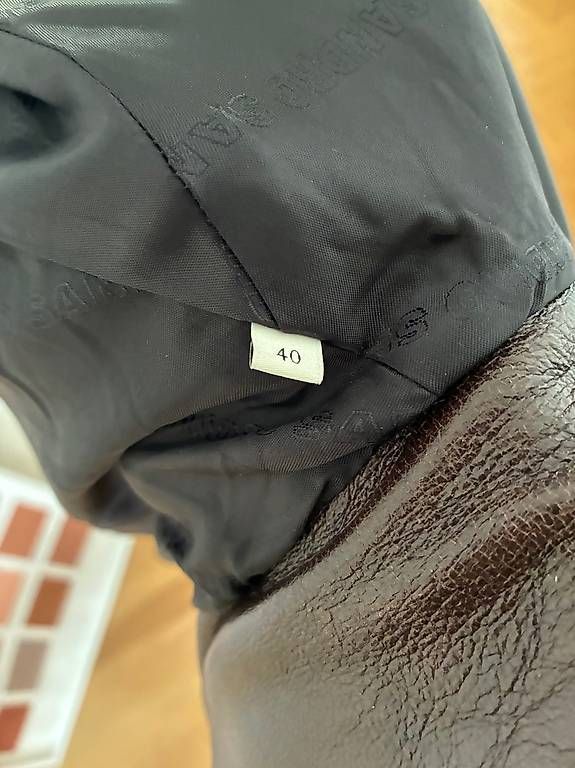Jacken: Sandro Oversize Lederjacke Braun – Neu und originalverpackt aus Zürich von kir_q5rd 2