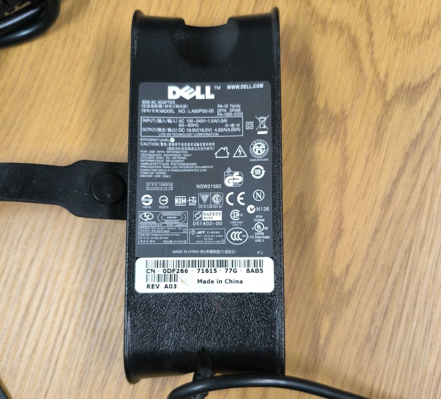 Dell Caricabatterie: Original DELL 90W AC-Netzteil – Usato da Wald ZH venduto da 89kingle