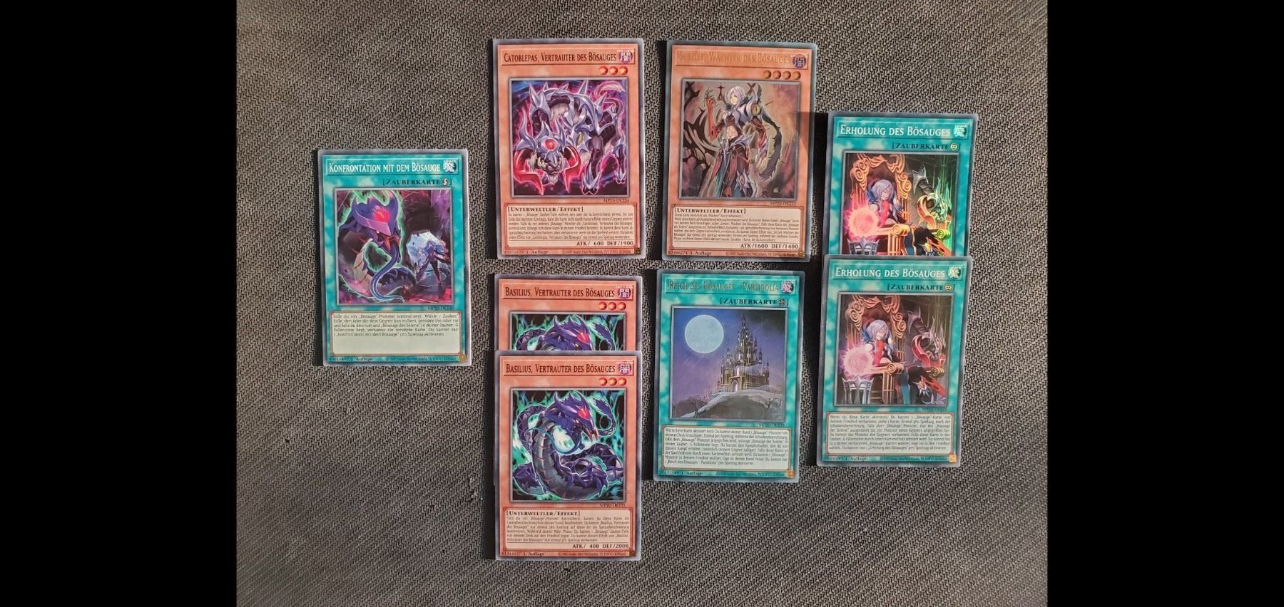 Yugioh Carte collezionabili: Yugioh Bösauge Set – Nuovo (secondo la descrizione) da Opfikon venduto da Steins_Siedlung