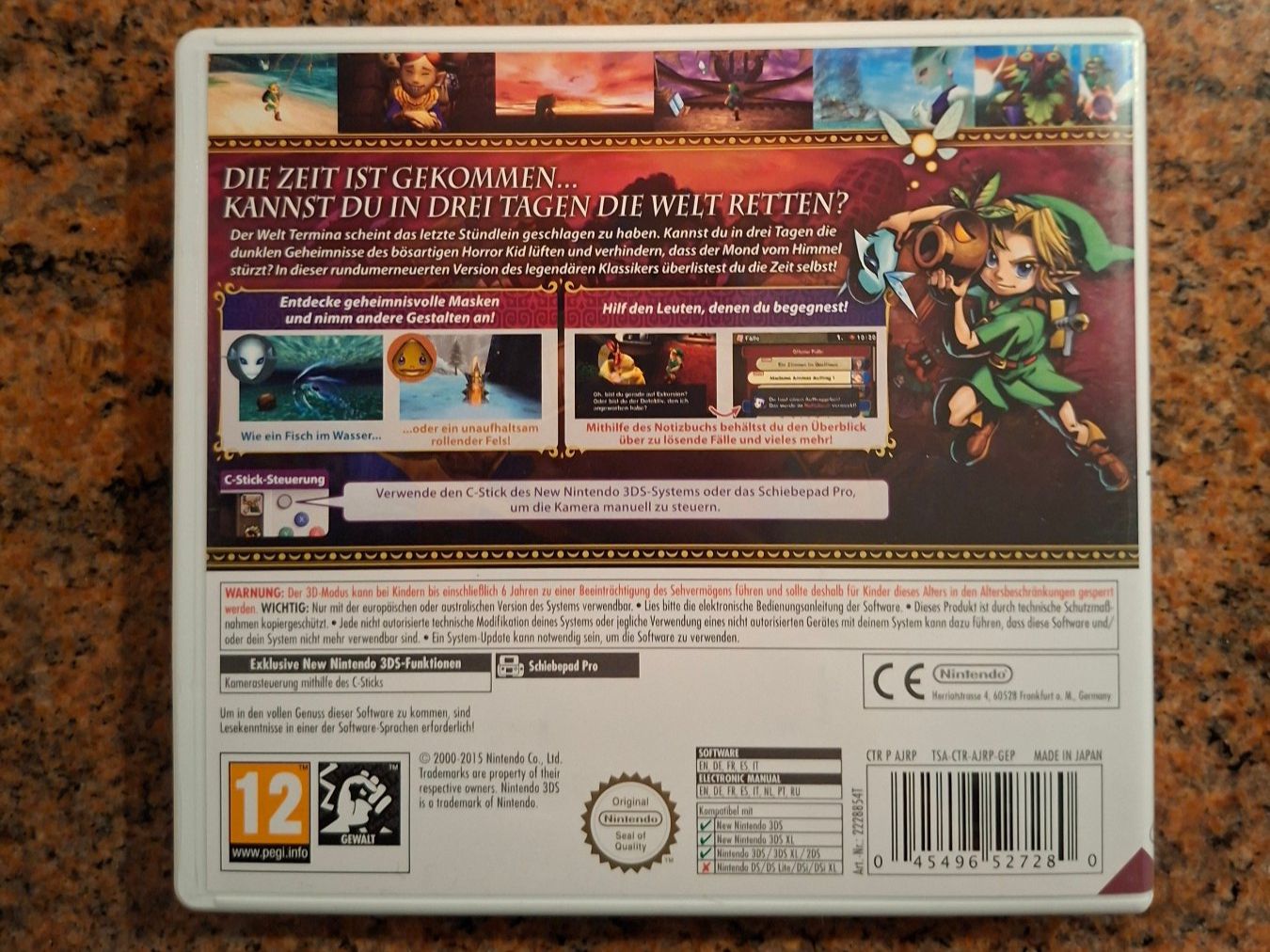 Nintendo Giochi: 3DS - Zelda Majora's Mask 3D – Usato da Choëx venduto da Djeck55 1