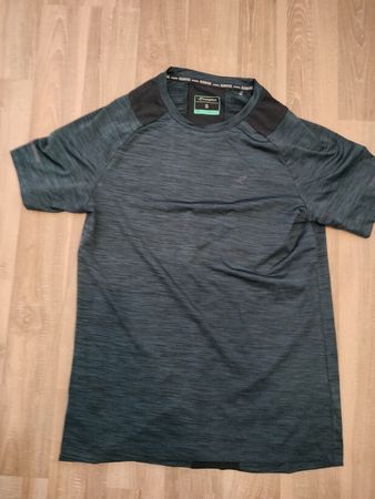 Sportshirt Energetics Grösse S DRYPLUS dunkelblau meliert
