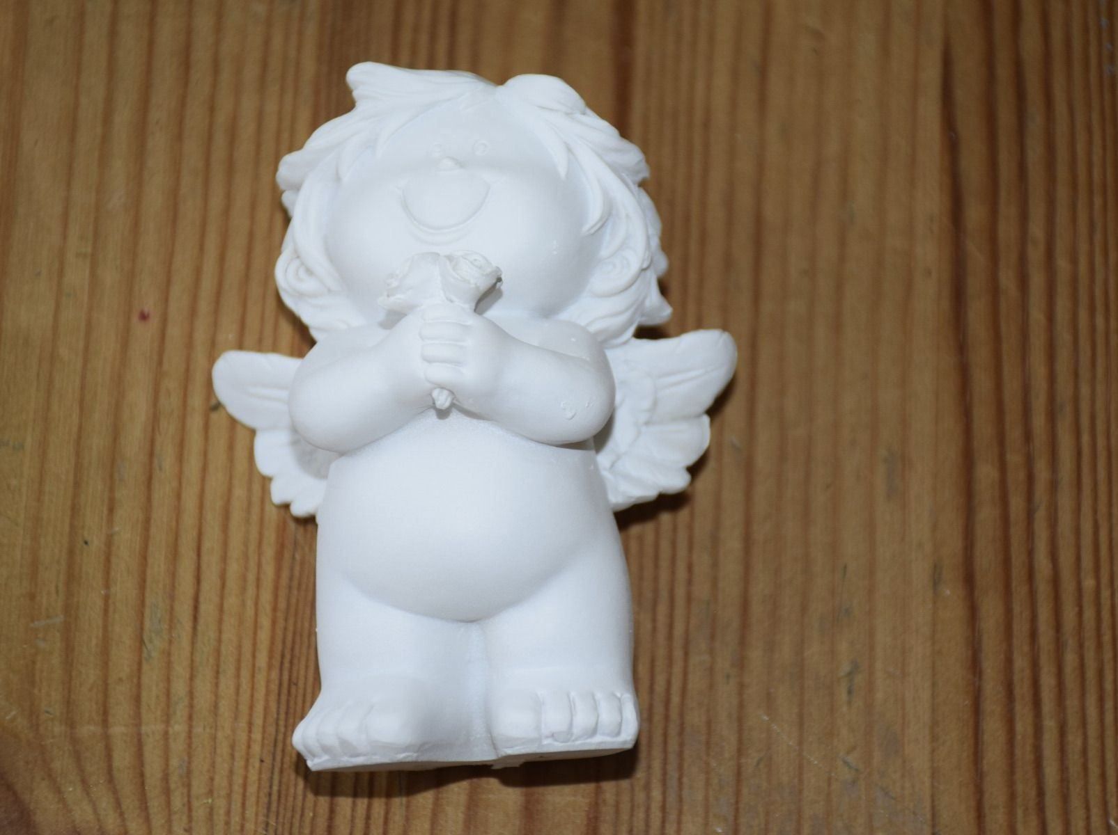 Statuette: Engel mit Blumen – Nuovo e nell'imballaggio originale da Wetzikon ZH venduto da Wetzicardo25 2