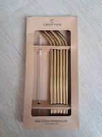Crofton Edelstahl Trinkhalme 6 teilig Set