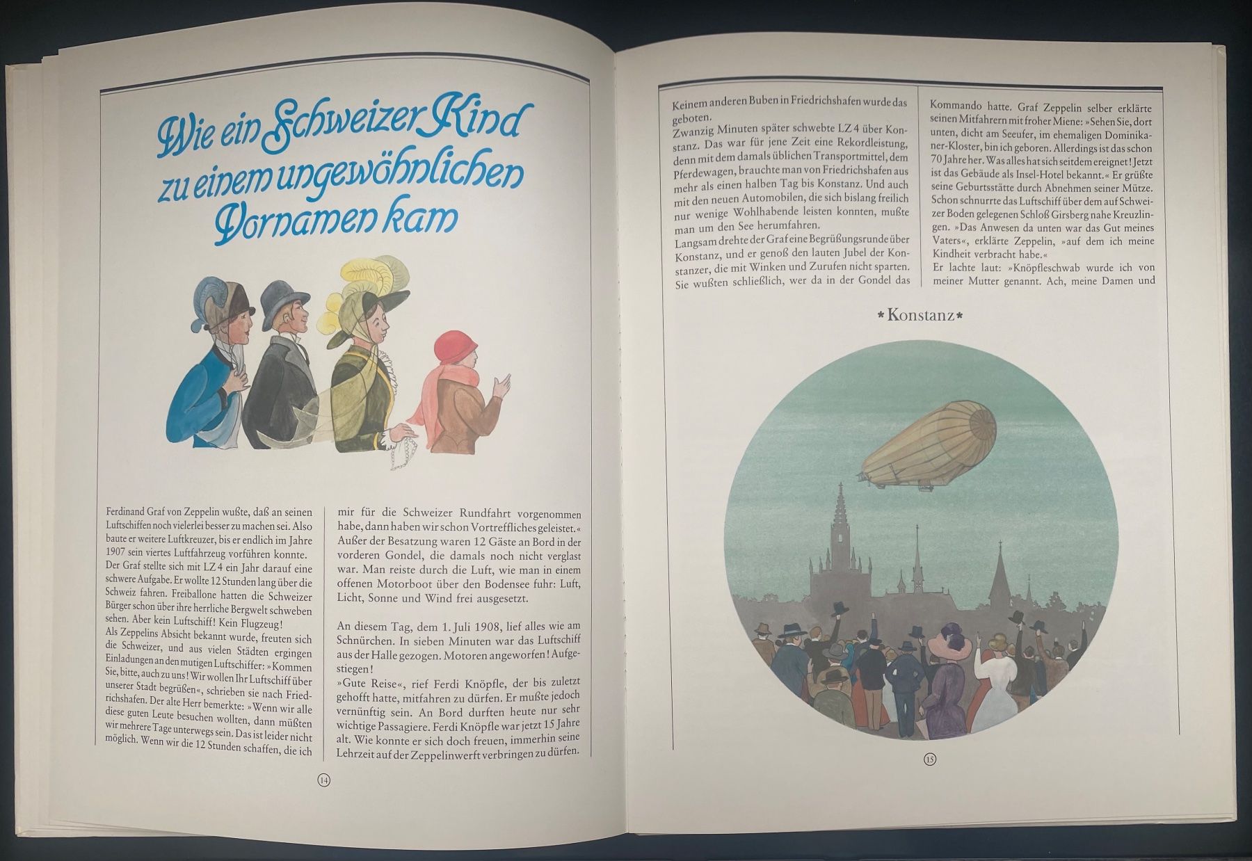 Bücher: Zipp-Zapp-Zeppelin: Kinderbuch vom Bodensee – Gebraucht aus Uster von Koralle6 4