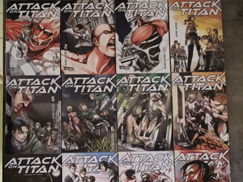 Comics: Attack on Titan 1-12 – Gebraucht aus Amriswil von Lord_Bigfoot