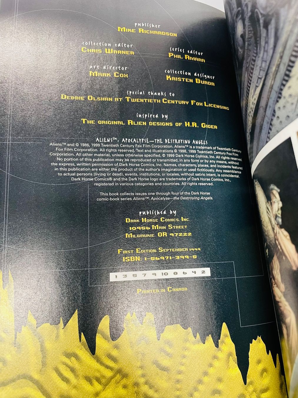 Comics: COMIC, ALIENS APOCALYPSE - THE DESTROYING ANGELS – Gebraucht aus Reinach BL von  2