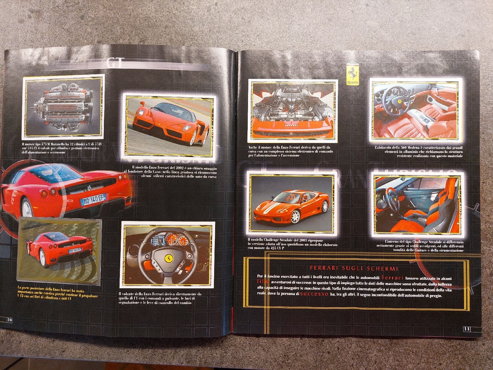 Panini Alben: Ferrari Sticker Album della Panini. – Neu (gemäss Beschreibung) aus Agno von BluVertigo 3