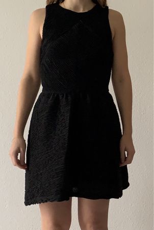 Elegantes schwarzes Topshop Kleid Gr. 38