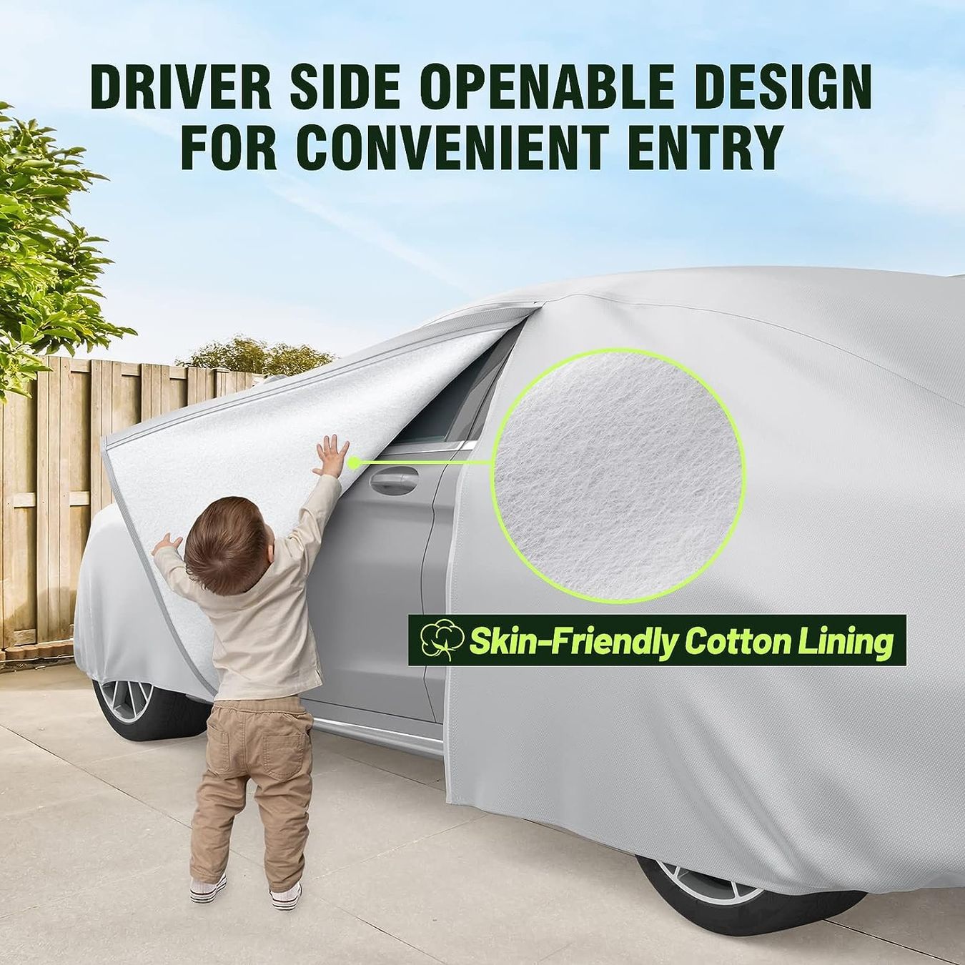 Coperture: Auto Abdeckplane Schrägheck, Autoabdeckung, Autohülle Garage – Nuovo e nell'imballaggio originale da Zürich venduto da MueDes 4