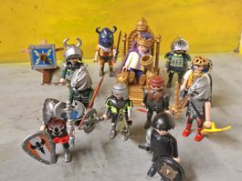 Lot de fig.Playmobil du Moyen-âge 