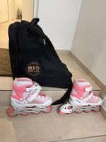 Inline Skates mid leuchtenden Rädern Gr 34-37 in Pink - NEU