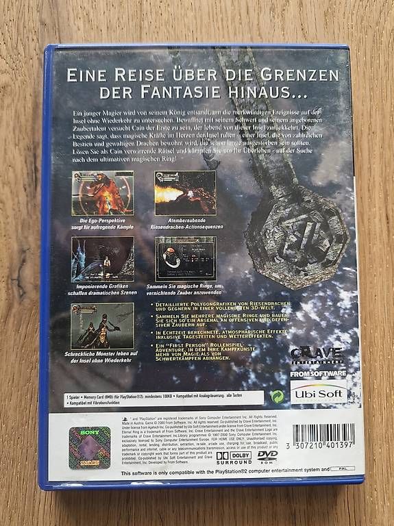 Giochi: Eternal Ring Playstation 2 PS2 Spiel Game CIB – Usato da Fahrwangen venduto da luk_bhw7 1