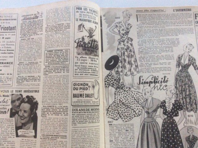 Riviste & Magazine: Journal sur la Mode 1948 – Usato da Genève venduto da edelweiss1900 3