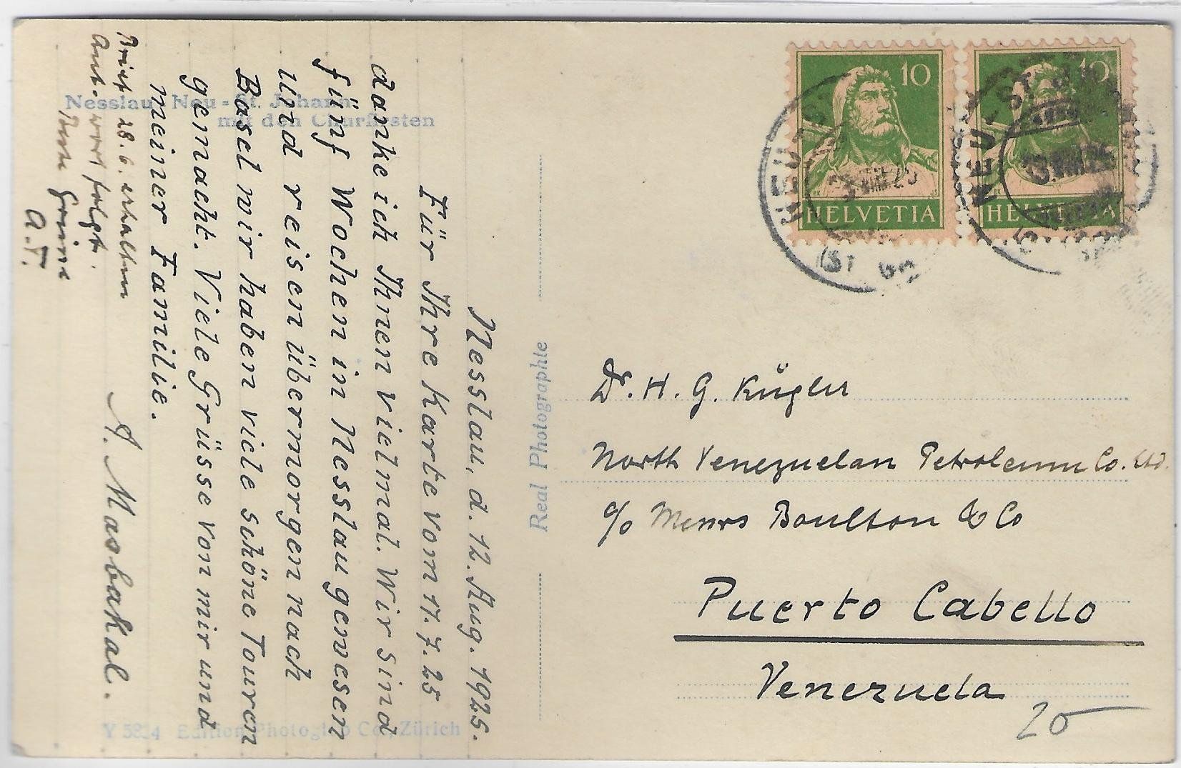 Cartoline postali: Nesslau - Neu St. Johann - Generalansicht – Usato da Ettingen venduto da Kartenplanet 1