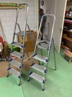 Alu-Leitern Leifheit (2 Stk.), 4 bzw. 5 sprossig