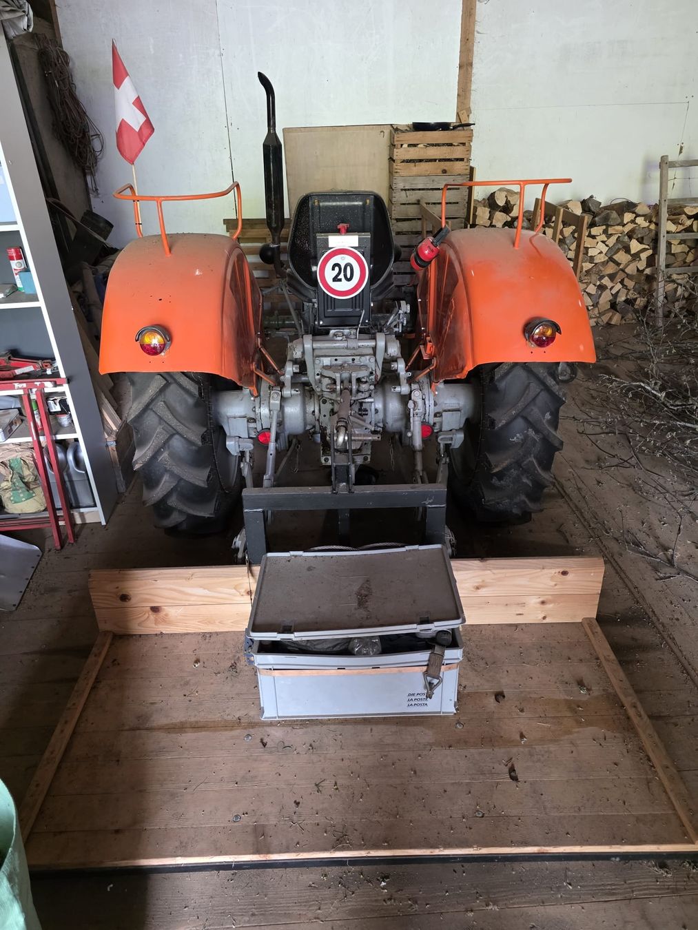Steyr Trattori: Steyr 190 Jg. 1967 – Usato da Schachen LU venduto da jan_9f78