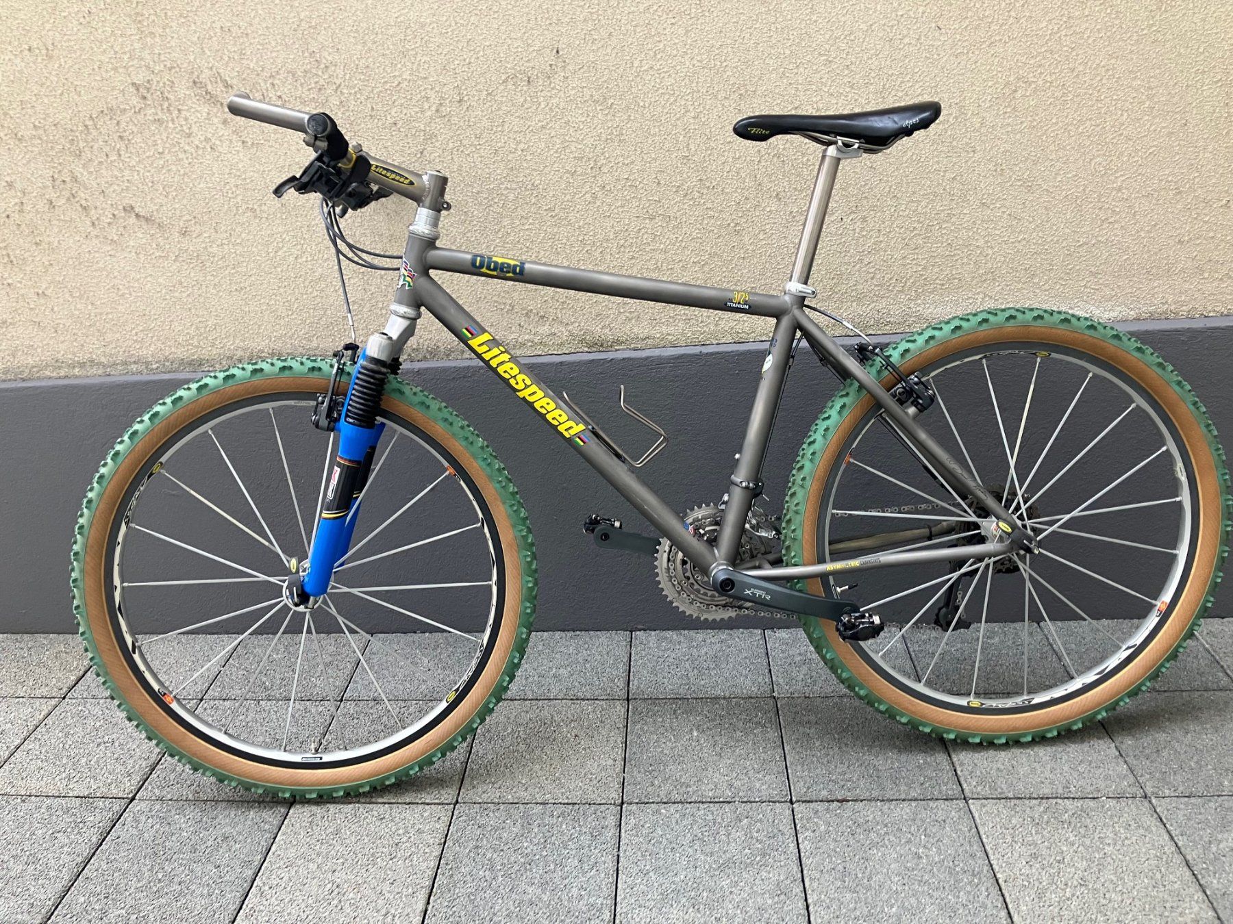 Litespeed Biciclette: Litespeed OBED Titanium MTB, Made in USA, XTR SID Kult – Nuovo (secondo la descrizione) da Zürich venduto da reibungslos 1