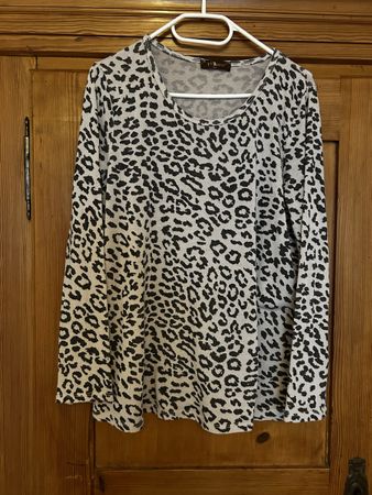 Langarm Shirt in Leomuster M
