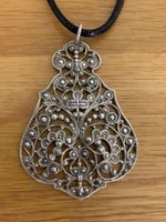 Filigraner Silber Anhänger inkl Kette