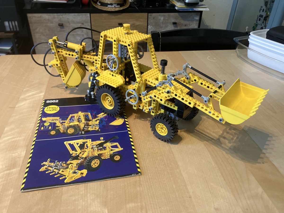 Lego Jeux de construction: Lego 8862 Backhoe – D'occasion à Glarus par Jhuber78