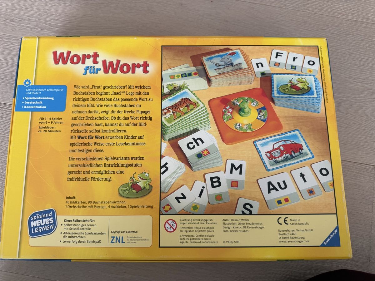 Spielzeuge: Spiel Wort für Wort – Neu (gemäss Beschreibung) aus Wallisellen von Nataschab0 1