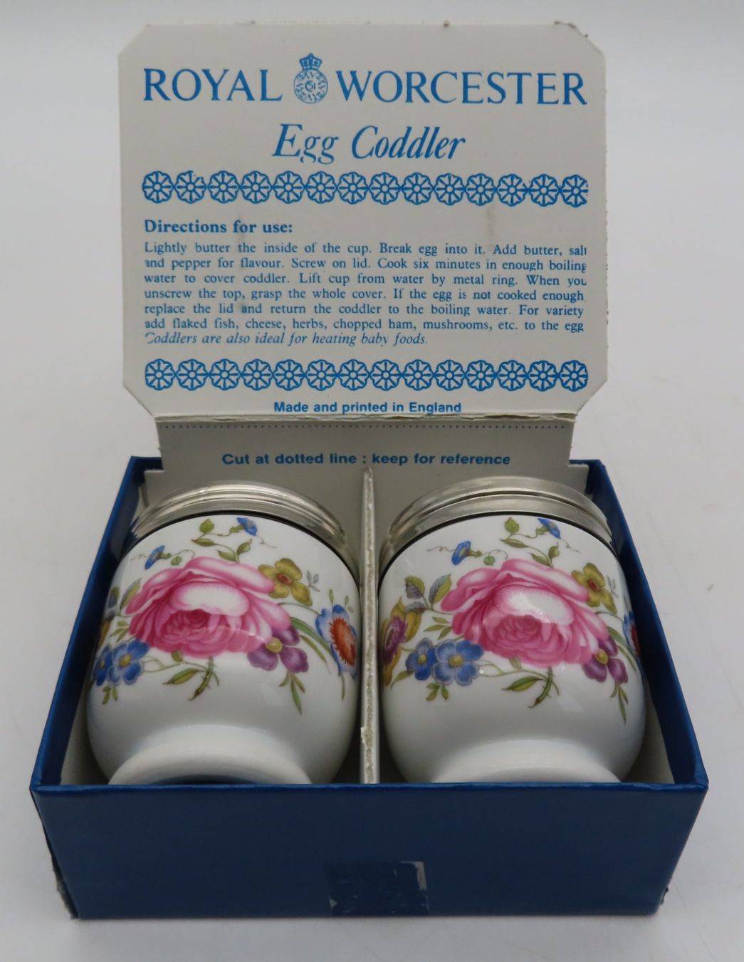 Royal Worcester Autre vaisselle: Royal Worcester Egg Coddler – D'occasion à Reinach BL par WBZ-Flohmarkt 4