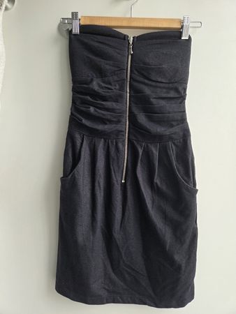 Trägerloses Kleid Gr. 34