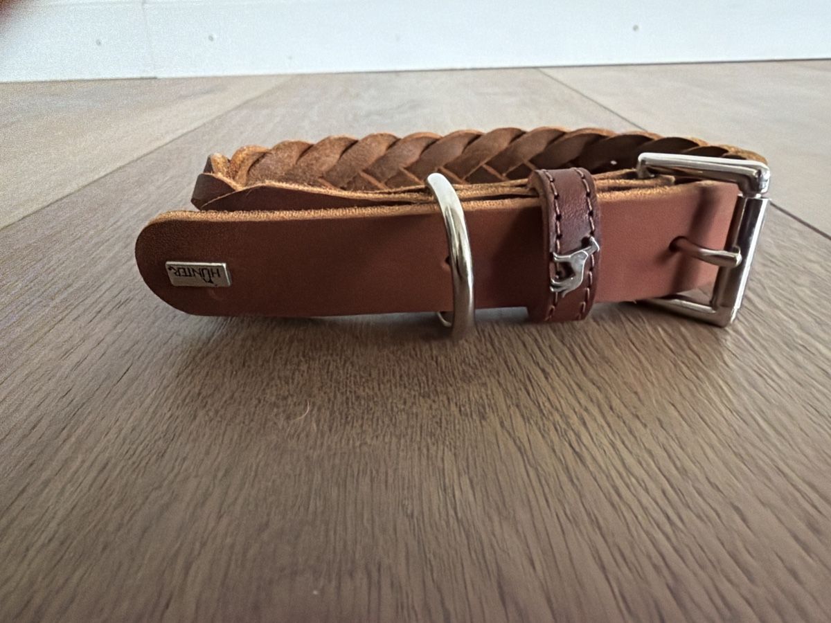 Hunter Guinzagli & Collari: Halsband Leder (Hunter) – Nuovo (secondo la descrizione) da Greifensee venduto da erdmannli333 1