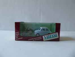 Fiat 500 und Vespa, 1:43, Vitesse, Made in Portugal
